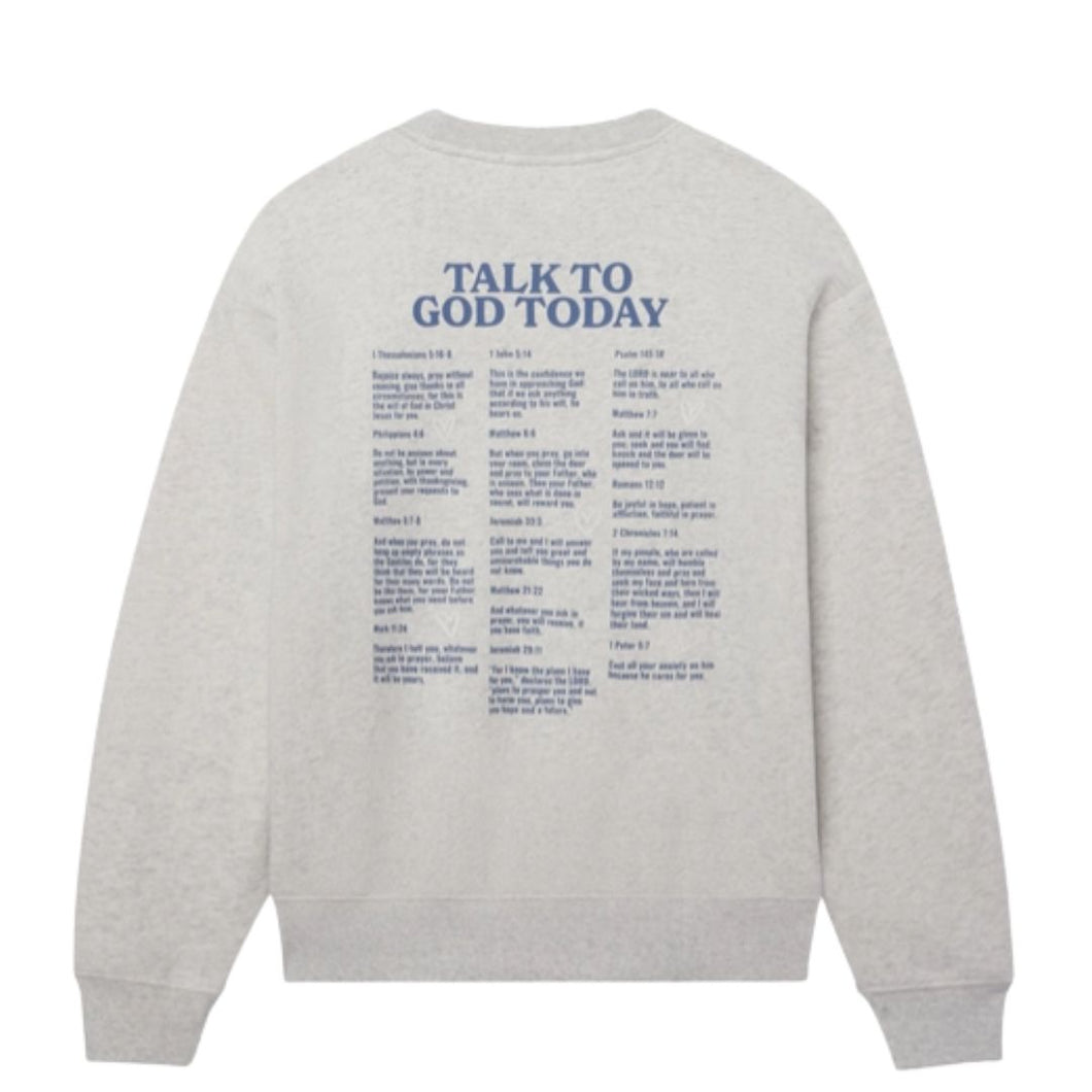 Talk To God Unisex Crewneck