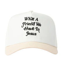 Load image into Gallery viewer, Elevated Faith What A Friend in Jesus Trucker Hat
