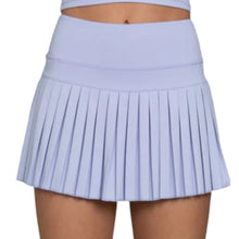 Load image into Gallery viewer, Gold Hinge Lavender Pleated Skort
