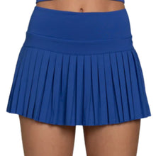 Load image into Gallery viewer, Gold Hinge Mediterranean Pleated Skirt
