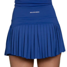 Load image into Gallery viewer, Gold Hinge Mediterranean Pleated Skirt
