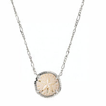 Load image into Gallery viewer, Kendra Scott Sand Dollar Silver Pendant Necklace
