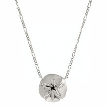 Load image into Gallery viewer, Kendra Scott Sand Dollar Silver Pendant Necklace
