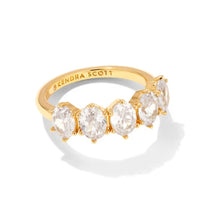 Load image into Gallery viewer, Kendra Scott CAILIN CRYSTAL BAND RING size 9
