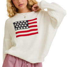 Load image into Gallery viewer, USA Flag Sweater
