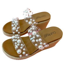 Load image into Gallery viewer, Corkys Footwear Shes Here Pearl Wedge
