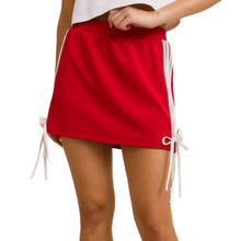 Load image into Gallery viewer, Track Mini Skirt with Bow Detail

