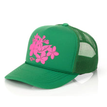 Load image into Gallery viewer, Aloha Trucker Hat  Kelly Green
