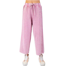Load image into Gallery viewer, Easel Crochet Lace Trim Pant
