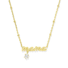 Load image into Gallery viewer, Kendra Scott Gold MAMA Necklace
