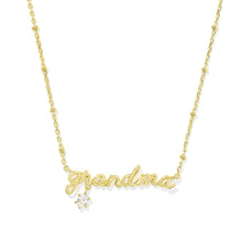 Load image into Gallery viewer, Kendra Scott Gold Grandma Necklace
