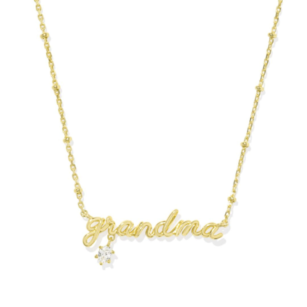 Kendra Scott Gold Grandma Necklace