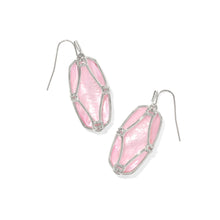 Load image into Gallery viewer, Kendra Scott Elle Lattice Drop Earring Blush
