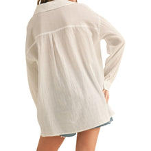 Load image into Gallery viewer, Miou Muse Buttondown Basic Cotton Shirt
