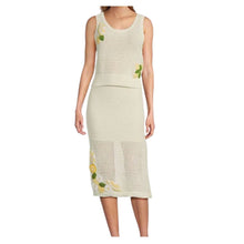 Load image into Gallery viewer, Crochet Lemon Skirt Set
