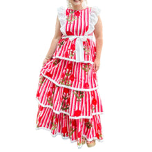 Load image into Gallery viewer, Heart of Grace Valentino Ruffle Maxi Dress
