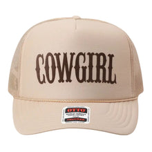 Load image into Gallery viewer, Cowgirl Printed Mesh Trucker Hat
