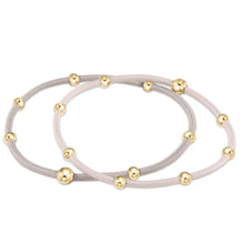 Load image into Gallery viewer, &quot;E&quot;ESSENTIALS BRACELET HAIR TIE SET&#010;
