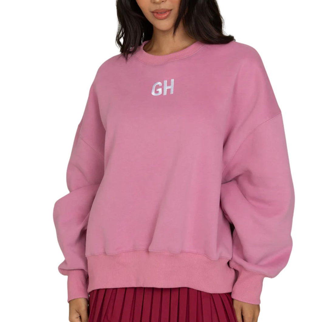 Gold Hinge Pale Mulberry Wide Arm Sweatshirt