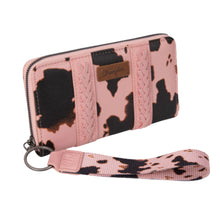 Load image into Gallery viewer, Wrangler Cow Print Wallet-Pink
