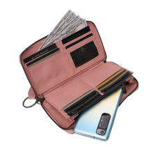 Load image into Gallery viewer, Wrangler Cow Print Wallet-Pink
