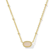 Load image into Gallery viewer, Kendra Scott Mini Elisa Iridescent Drusy Necklace
