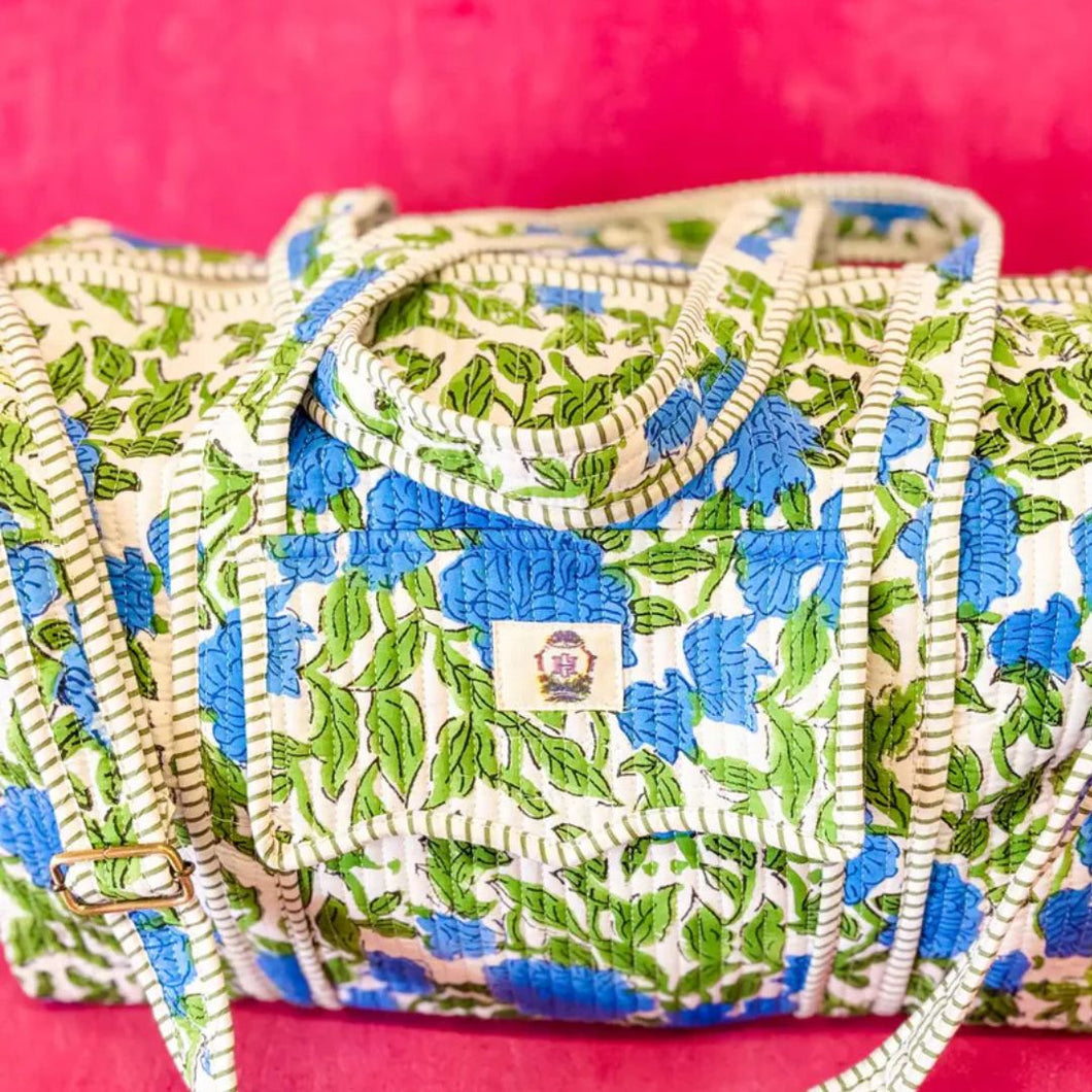 Charleston Scalloped Large Duffle Bag