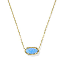 Load image into Gallery viewer, Kendra Scott Elisa Periwinkle Opal Pendant
