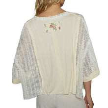 Load image into Gallery viewer, V-neck Three Quarter Sleeve Relaxed Fit
