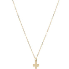 Load image into Gallery viewer, enewton SIGNATURE CROSS SMALL GOLD CHARM
