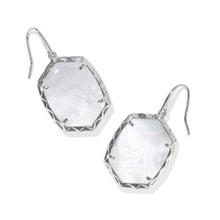 Load image into Gallery viewer, Daphne Drop Earrings Ivory Mother of Pearl
