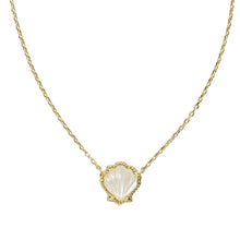 Load image into Gallery viewer, Kendra Scott Brynne Shell Pendant Necklace White
