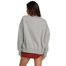 Load image into Gallery viewer, Gold Hinge Light Gray Wide Arm Sweatshirt
