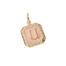 Load image into Gallery viewer, &amp;Livy Two Tone Letter Charm-U
