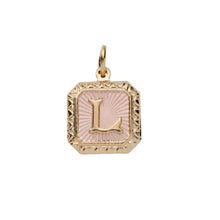 Load image into Gallery viewer, &amp;Livy Two Tone Letter Charm-L
