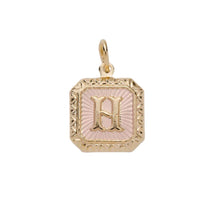 Load image into Gallery viewer, &amp;Livy Two Tone Letter Charm-H
