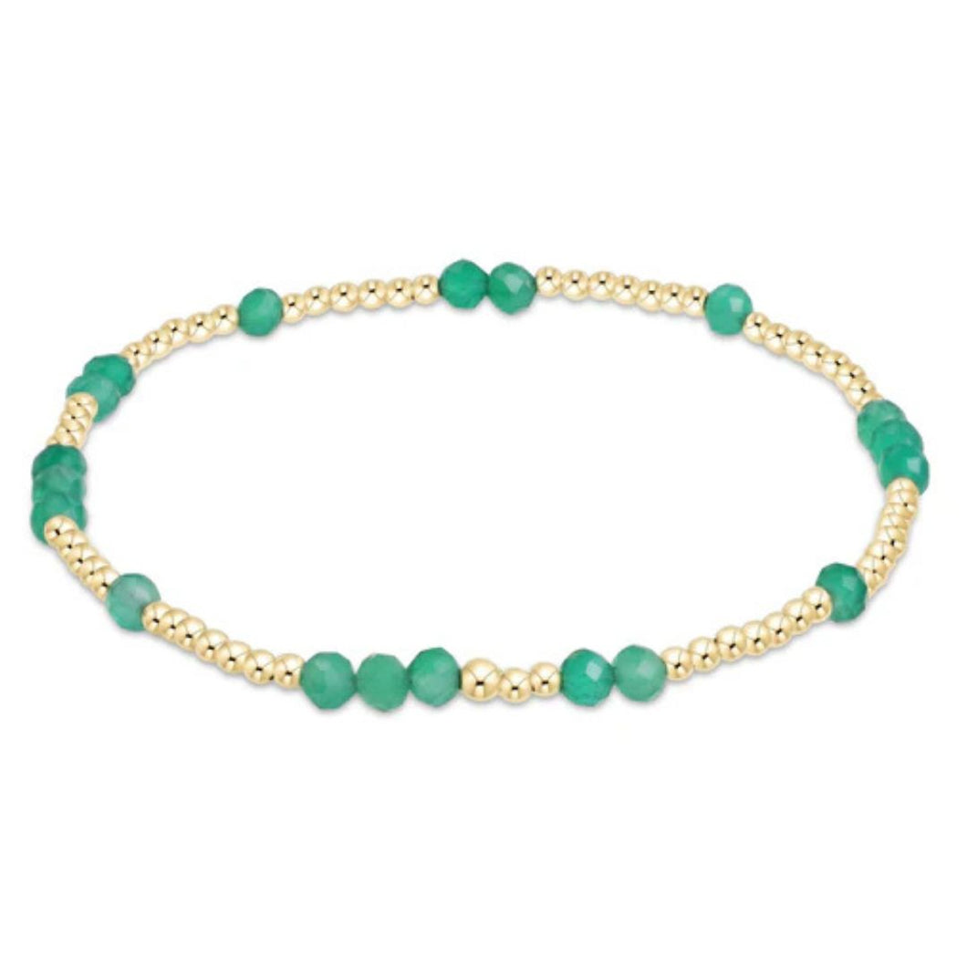 enewton Extends Hope Unwritten Gemstone Bracelet - Green Onyx