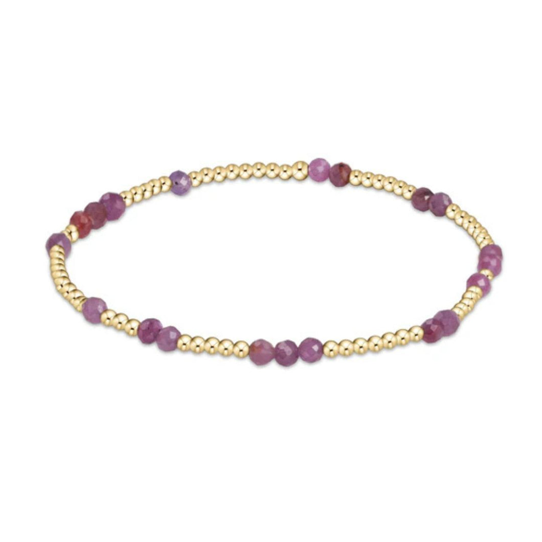 enewton EXTENDS Hope Unwritten Gemstone Bracelet - Ruby