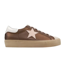 Load image into Gallery viewer, Reba Dark Taupe Star Sneaker
