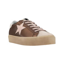 Load image into Gallery viewer, Reba Dark Taupe Star Sneaker
