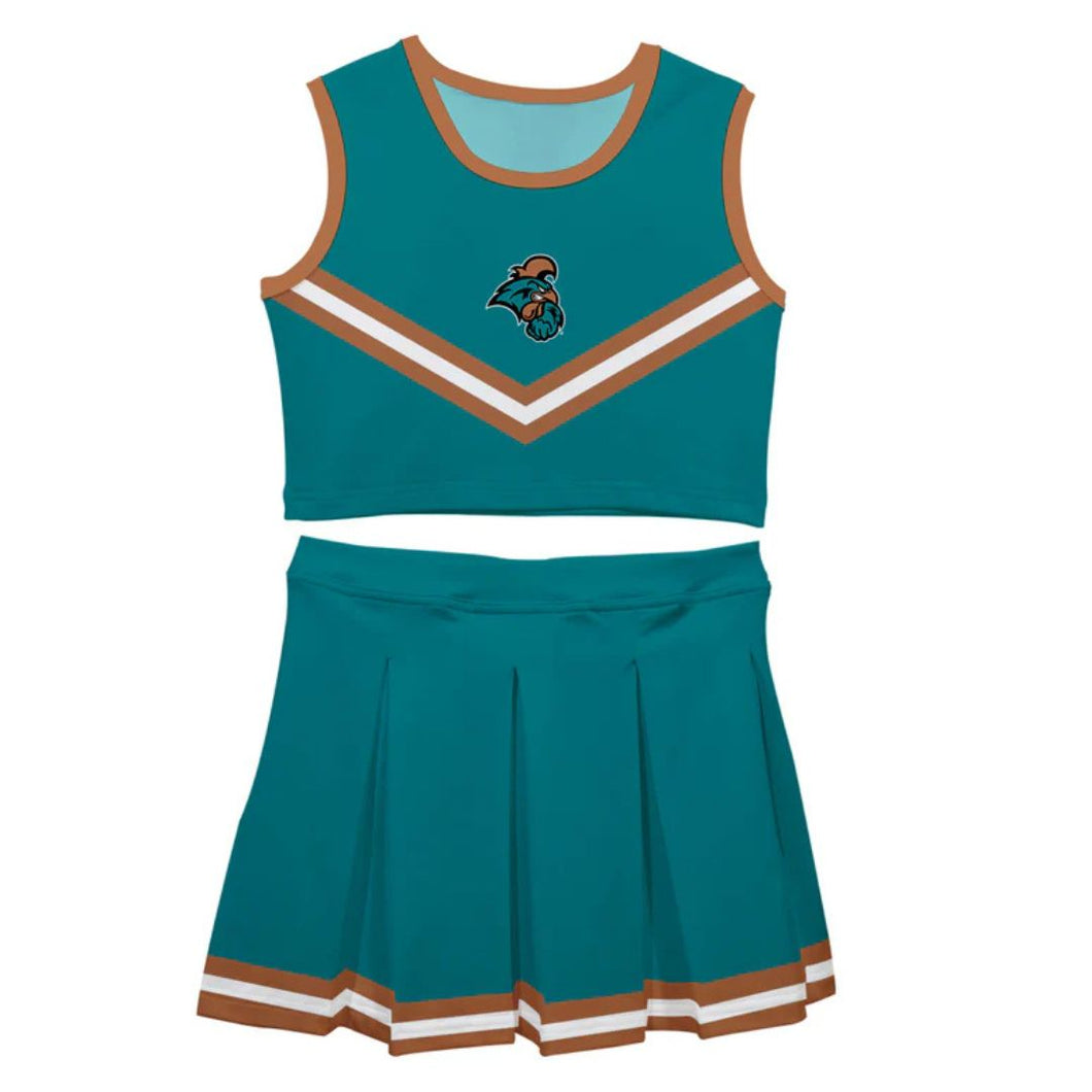 CCU Youth Two-Piece Cheer Skirt Set