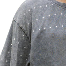 Load image into Gallery viewer, Coastal Carolina Rhinestone Oversize Tee
