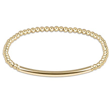 Load image into Gallery viewer, Enewton Classic Gold 3mm Bead Bracelet - Bliss Bar Smooth
