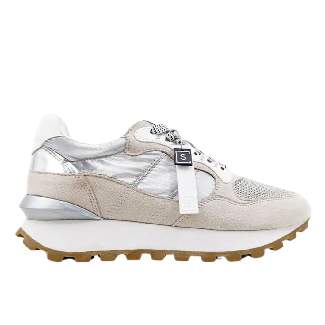 Shushop Phoebe Silver Sneaker