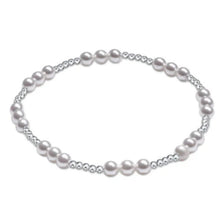Load image into Gallery viewer, enewton Classic Joy Pattern Sterling 4mm Bead Bracelet-Pearl
