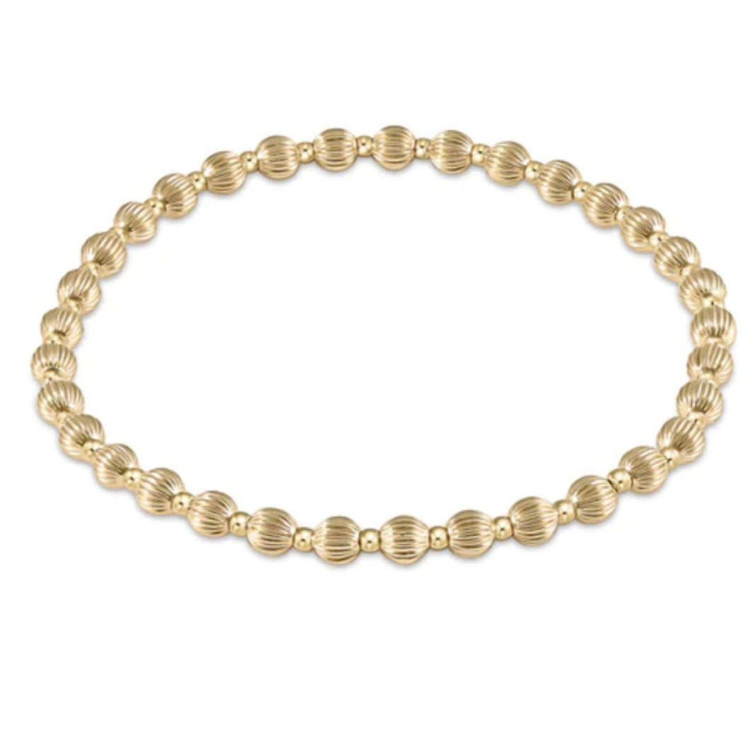 enewton Dignity Grateful Pattern 4mm Bead Bracelet