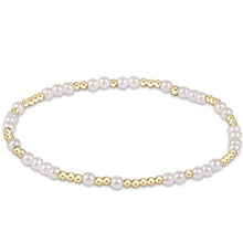 Load image into Gallery viewer, enewton EXTENDS Hope Unwritten 3mm Bead Bracelet-Pearl
