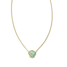 Load image into Gallery viewer, Kendra Scott Brynne Shell Necklace Sea Green
