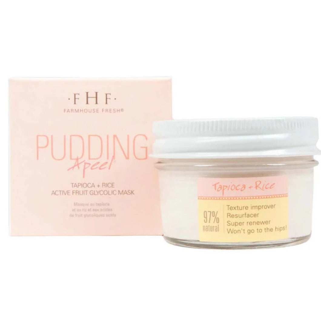 Pudding Apeel Tapioca + Rice Active Fruit Glycolic Mask