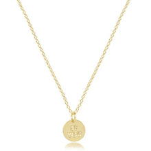 Load image into Gallery viewer, enewton egirl 14&quot; Necklace Gold-Be You Small Gold Disc
